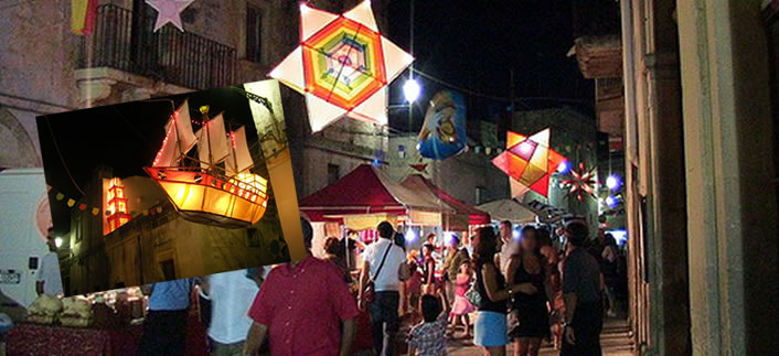 festa dei lampioni calimera